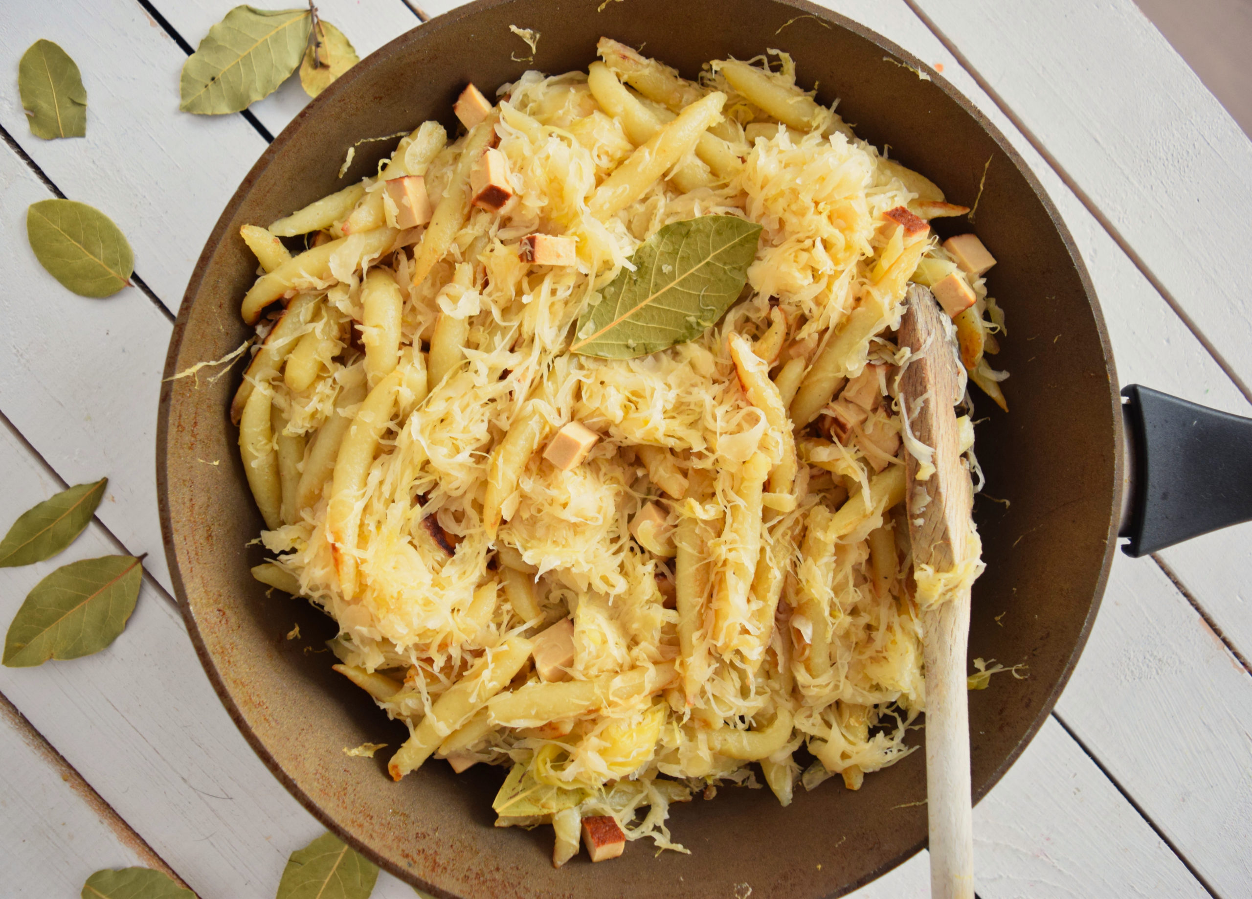 Schupfnudeln mit Sauerkraut